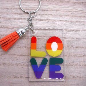 Keychains Acrylic / Resin Love